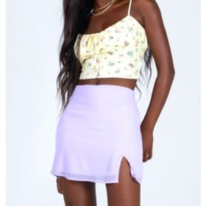Princess Polly Lilac Mini Skirt